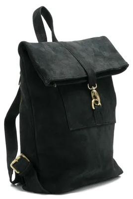 Imagen del producto de Beocca Cleo mochila para portátil de piel, 14 pulgadas, , ante