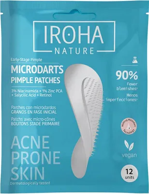 Produktbild von Microdart-Pickelpflaster fü r zu Akne neigende Haut mit Salicylsä ure 12 Einheiten