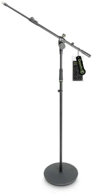 Produktbild von Gravity MS 2322 B, Boom Mikrofonständer, Rundsockel, Schwarz, Stahl, Metall, 270 mm