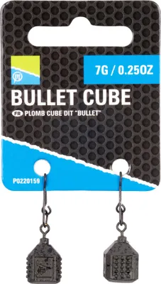 Image de Preston Bullet Cube 45G Poids Carpe