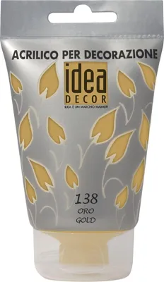 Obrázok produktu pre Maimeri Idea Decor Akrylová farba Gold 110 ml 1 ks