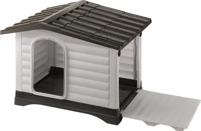 Zdjęcie produktu dla Ferplast Dogvilla 110 Plastikowa buda dla psa (111 x 84 x 79 cm)