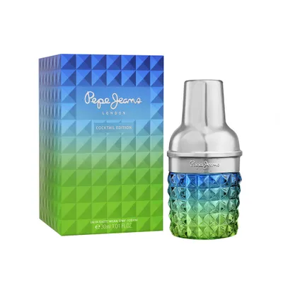 Obrázek produktu pro Toaletní Voda pro Muže - Pepe Jeans Koktejlová Edice, 30 ml