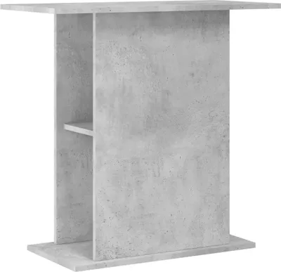 Zdjęcie produktu dla vidaXL Stojak pod akwarium betonowy szary 75x36x72,5 cm materiał drewnopochodny
