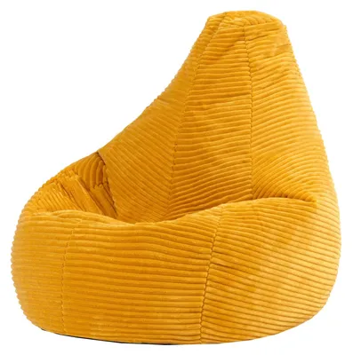 Produktbild von Icon Dalton Cord Sitzsack Kinder mit Füllung, Gelb