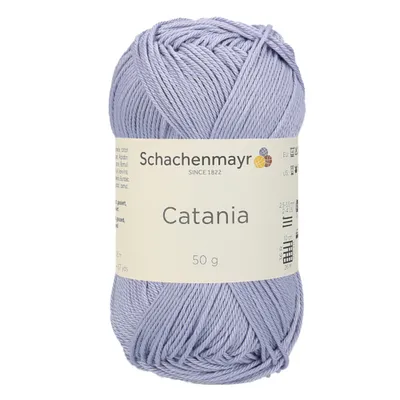 Image de Schachenmayr Catania, 50g de fils à tricoter mauve à la main