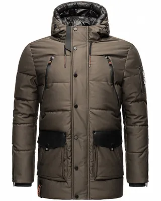 Produktbild von Stone Harbour warme Herren Winterjacke Parka Outdoor Luxus Doppel Kapuze Mitjaa Anthrazit Gr. 54 - XXL