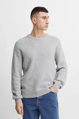 Produktbild von !Solid SDClive Herren Strickpullover Feinstrick Pullover mit Rundhalsausschnitt O-Neck und Struktur Strick