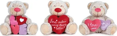 Produktbild von Famosa Teddybär 37 Cm Rosa Rosa One Size