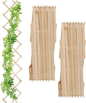 Immagine prodotto di Traliccio retrattile in legno, set da 3