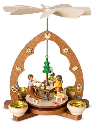 Obrázok produktu pre Stolová pyramída Vianočná pekáreň ŠxVxH 25x30x16cm NOVINKA