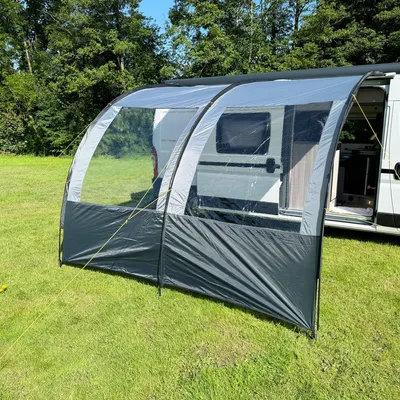 Produktbild von Freizeitschmiede® Vorzelt Izzy-up Sonnendach 3x2,6m Vordach Sonnensegel Sun Blocker Wohnwagen Wohnmobil