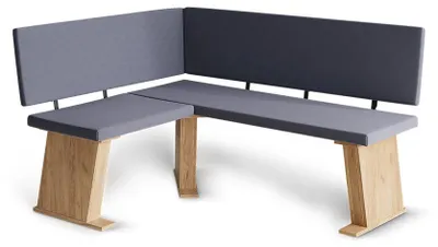 Obrázek produktu pro Lavice do jídelny do rohu Vicco Rivon Zlatý mocný dub/Antracit 120 x 150 cm Pravý roh, Model 66873