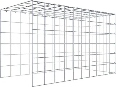 Produktbild von Anbaugabione Typ 4 100 cm x 60 cm x 50 cm (L x H x T), Maschenweite 10 cm x 10 cm, C-Ring