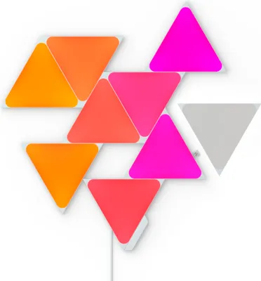 Produktbild von Nanoleaf Shapes Triangles Starter Kit - 9 PK