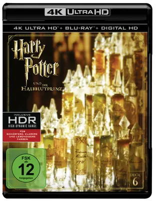 Produktbild von Harry Potter und der Halbblutprinz (4K Ultra HD + 2D-Blu-ray) (2-Disc Version)