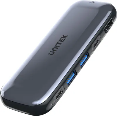 Zdjęcie produktu dla Unitek Hub Usb-C Storage M.2, Hdmi, Usb-C Pd 100W, D1046A