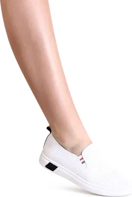 Produktbild von topschuhe24 2697 Damen Light Slipper, Farbe:Weiß, Größe:37 EU