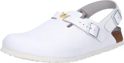 Produktbild von Birkenstock Tokio ESD Pantolette weiß schmale Weite Gr. 38