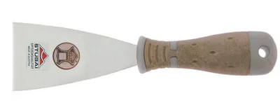 Image de STUBAI Spatule de peintre cuir, acier 50 mm
