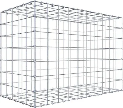 Produktbild von Gabione 100 cm x 70 cm x 50 cm (L x H x T), Maschenweite 10 cm x 10 cm, C-Ring