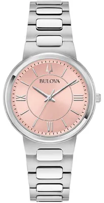 Produktbild von BULOVA Damen Armbanduhr 96L335, 46 mm Gehäuse, Quarz, 3 ATM wasserdicht