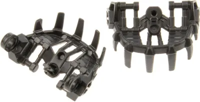 Produktbild von 2xLego Bionicle Schatten Falle Hälfte perl dunkel grau Waffe 71301 6135124 24188
