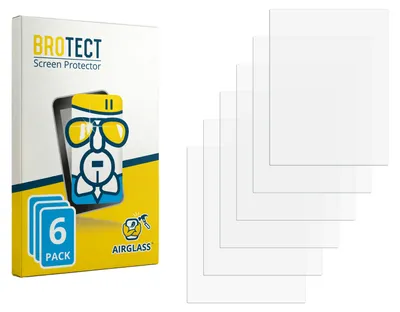 Produktbild von 6x BROTECT Schutzglas für Unitech HT510 Schutzfolie Panzer Folie Glas Display Schutz klar