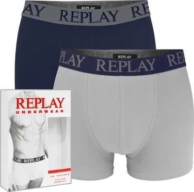 Immagine prodotto di Replay set 2 - Boxer da uomo in cotone, pantaloni da uomo, M