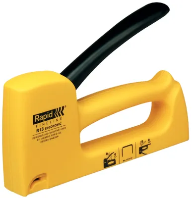 Produktbild von Rapid Handtacker HOBBY R13 ergonomic gelb