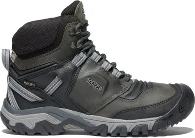 Produktbild von Damen Trekkingschuhe Keen Ridge Flex Mid WP wasserdicht grau 42.5