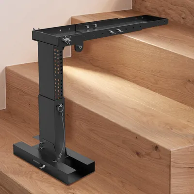 Leiternivellierer, klappbar, Stahl, 34-48 cm, verstellbar
