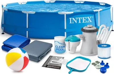 Produktbild von Rahmen-Gartenpool 305 x 76 cm 15-in-1 INTEX 28202