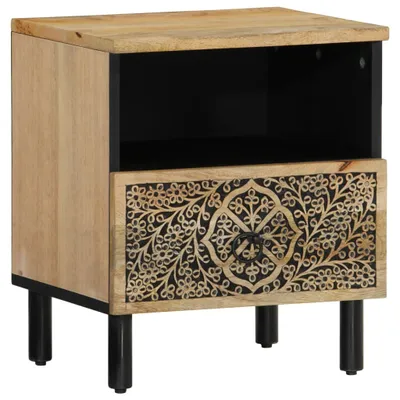 Produktbild von Nachttisch 40x33x46 cm Massivholz Mango