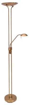 Obrázek produktu pro Stojací lampa - bronz - Biron - sklo kov - designová lampa - LED - 7500BR - Mexlite