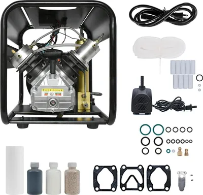 Image de Compresseur d'air PCP, haute pression, arrêt automatique, 220 V, UE