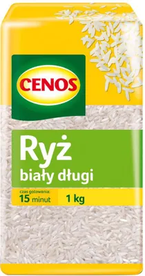 Zdjęcie produktu dla Cenos Ryż Biały Długi 1 Kg