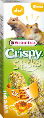 Obrázok produktu pre Tyčinka Versele-Laga Crispy škrečok a pieskomil, s medom 110g 2ks