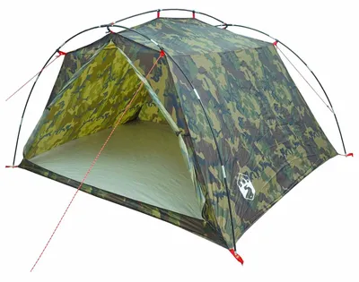 Obrázok produktu pre vidaXL tunelový stan v maskovacích farbách pre 4 osoby