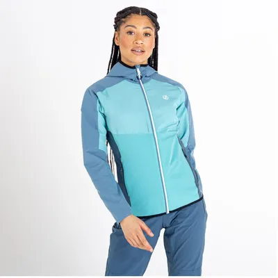 Produktbild von Dare 2B Duplicity II Softshelljacke für Damen mit Kapuze, Farbe:Grau, Größe:42
