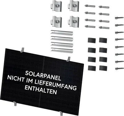 Produktbild von Haier MK-W Solarhalterung Premium Halterung für Wand, Fassade und Zaun