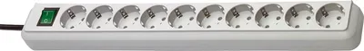 Obrázek produktu pro Brennenstuhl BN-1159350010, 10 AC zásuvky / AC zásuvek, Šedá, 3 m