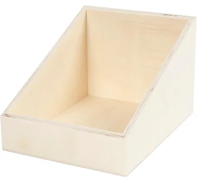 Produktbild von Displaykiste, H 12 (4) cm, T 19,5 cm, B 15 cm, 1 Stk [HOB-56812]