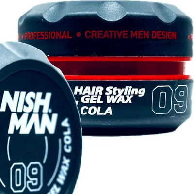Produktbild von Nishman - 09 Styling Wax Cola - Hair Pomade 150ml