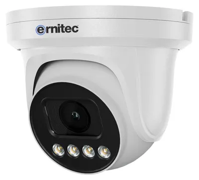 Productafbeelding van Ernitec 0070-08113-V2, Beveiligings-IP-camera, Geschikt voor binnen- en buitengebruik, Bekabeld, Wit, IP66, 87,5-26°