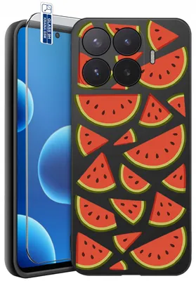 Productafbeelding van Beschermhoezen voor de Xiaomi 17T – Designs | Mat siliconen hoesje + 9H-glas