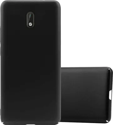 Produktbild von Cadorabo Hülle für Nokia 3 2017 Schutzhülle in Schwarz Hard Case Handy Hülle Etui