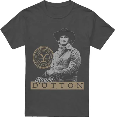 Produktbild von Yellowstone - T-Shirt für Herren/Damen Uni TV18082 (XXL) (Holzkohle)