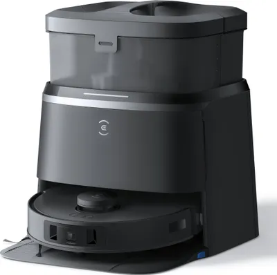 Produktbild von Ecovacs Deebot T30 Omni, Beutellos, Schwarz, Rund, LCD, 0,3 l, 67 dB