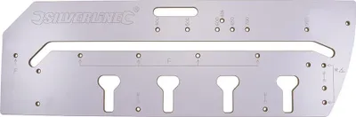 Produktbild von Silverline Frässchablone für Arbeitsplattenverbindungen 900 mm